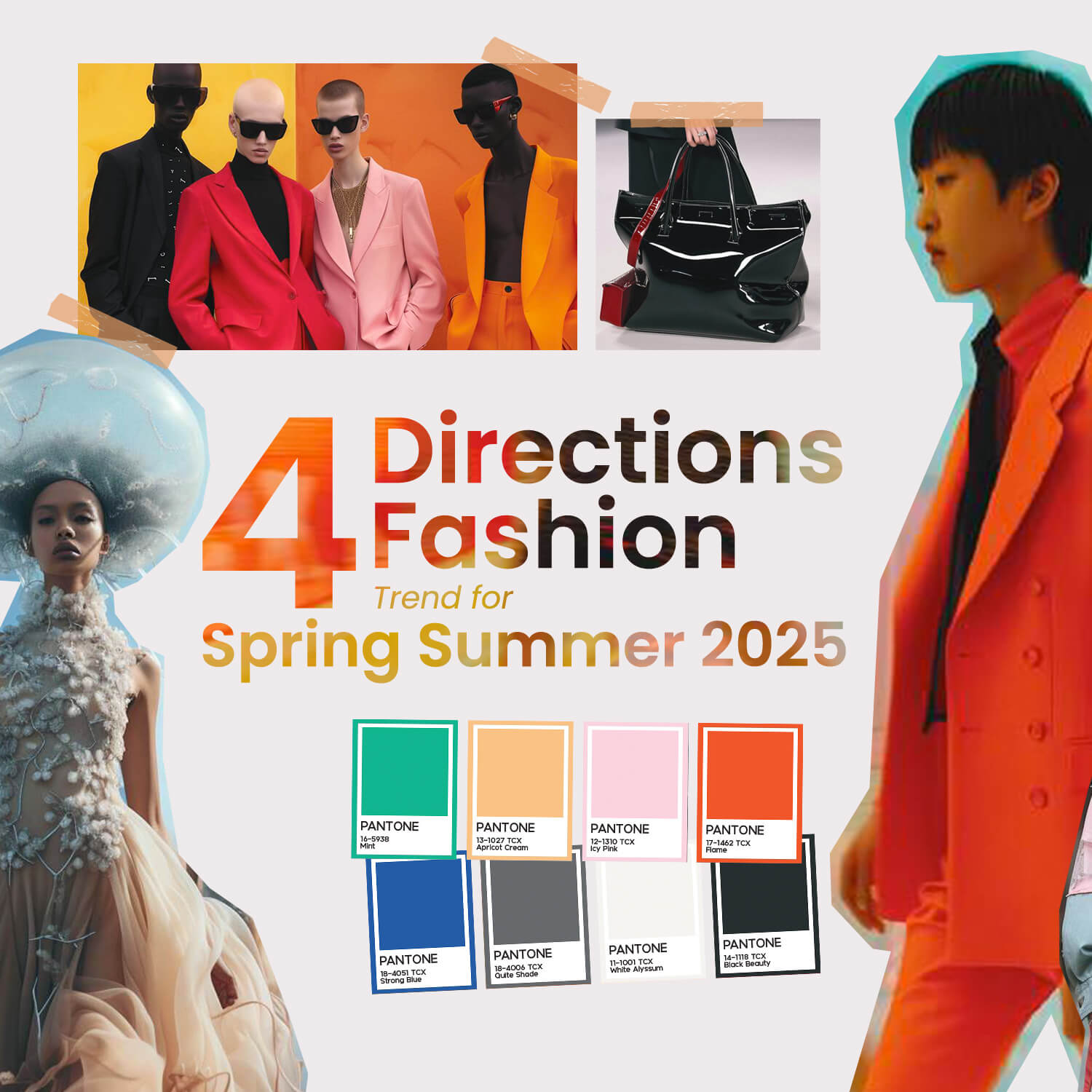 เปิดใจสายแฟ พร้อมเป็นตัวตึง! เช็ค 4 เทรนด์แฟชั่น Spring/Summer 2025