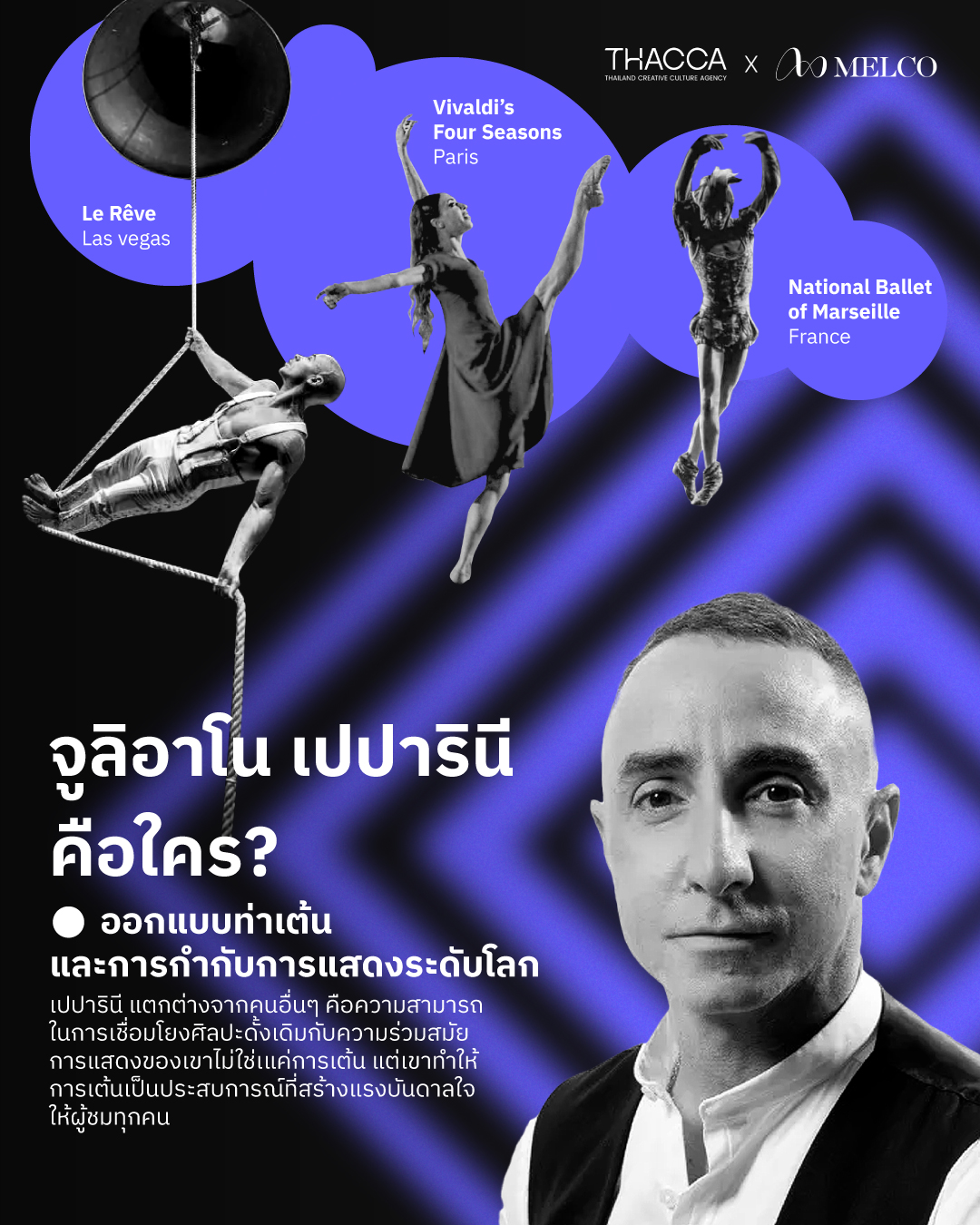 จูลิอาโน เปปารินี คือใคร? ทำไมถึงได้ชื่อว่า “ผู้อยู่เบื้องหลังเวทีศิลปะการแสดงระดับโลก”