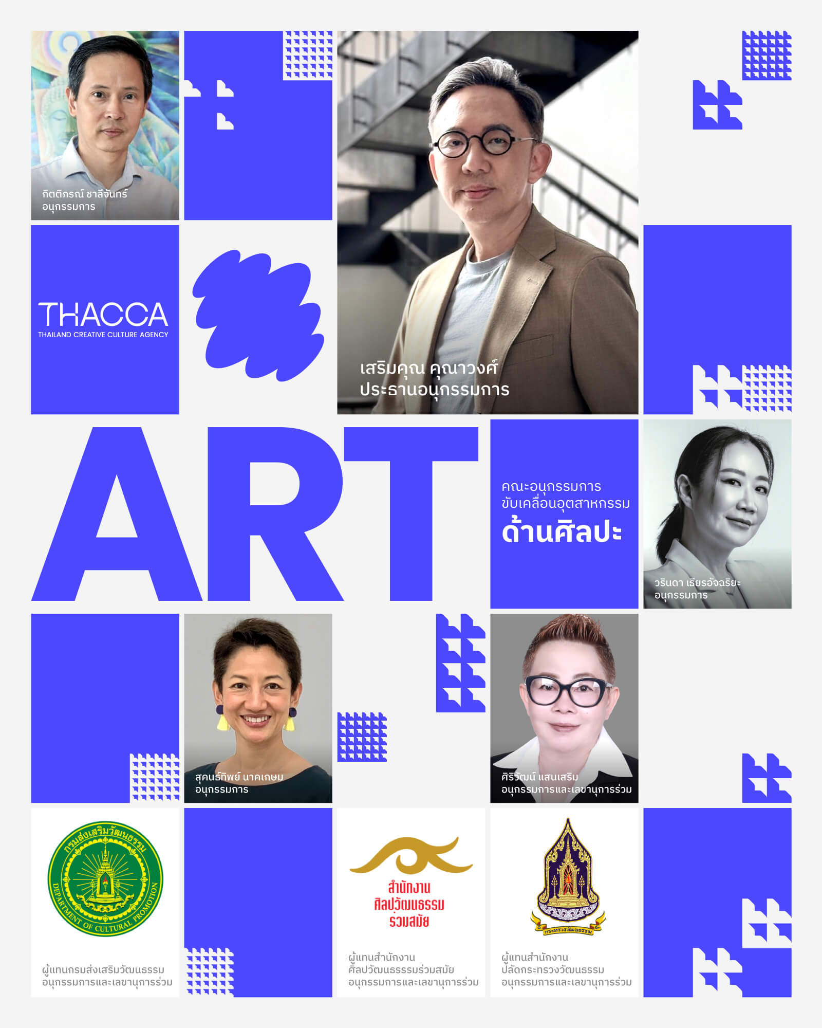 คณะอนุกรรมการขับเคลื่อนอุตสาหกรรมด้านศิลปะ