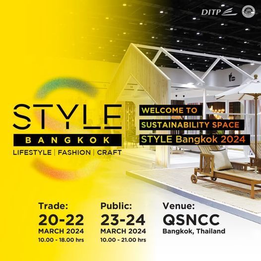 THACCA เชิญชวนทุกคนไปร่วมงาน STYLE Bangkok 2024 งานจัดแสดงสินค้าไลฟ์สไตล์ แฟชั่น และงานคราฟต์ที่ยิ่งใหญ่ระดับแนวหน้าของเอเชีย